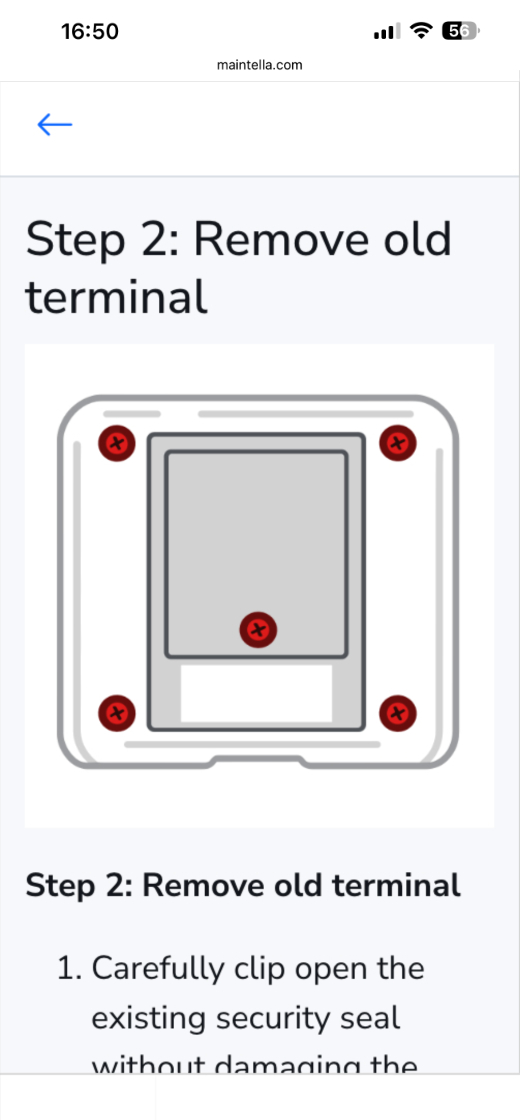 Maintella screen 2